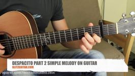 #2 Despacito Luis Fonsi Guitar Melody  Beginners  Fingerstyle