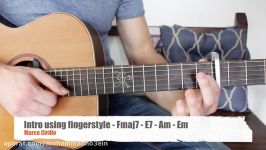 Location  Khalid  Fingerstyle Guitar Lesson. Fingerstyle Tutorial