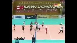 تیم ملی والیبال بانوان ایران در برابر تایلند