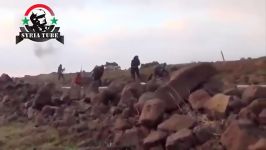 سوریه شکار رمبوی تروریست توسط تک تیرانداز ارتش