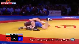 جام جهانی 2014.ایران روسیه.70kg