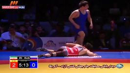 جام جهانی 2014.ایران روسیه.57kg