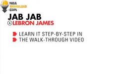 آموزش حرکت jab jab توسط لبرون جیمز