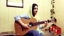 کمپین مجازی زونکن  گیتار نوازی هنرجو