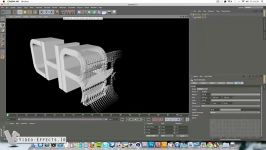 آموزش تبدیل متن به ذرات خرد شده Cinema 4D.