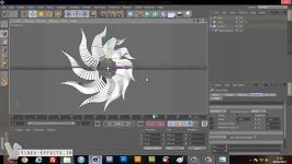 آموزش ایجاد اشکال پیچیده در برنامۀ Cinema 4D.