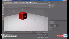 آموزش انفجار اجسام به شکل ذرات در برنامۀ Cinema 4D.