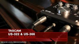 معرفی کارت صداهای TASCAM US 322