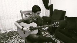 علی موسوی هنرجوی استعداد گیتار