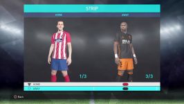 گیم پلی اتلتیکو مادرید والنسیا PES2018