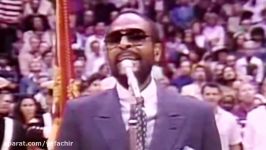 Marvin Gaye  Star Spangled Banner Sings National Anthem