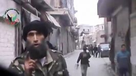 استفاده شورشیان سوریه ترکیب لیفتراک توپ سرپر علیه دولت