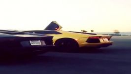 Lamborghini Aventador backfire
