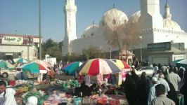 نمای بیرونی مسجد قبا ghoba مدینه منوره