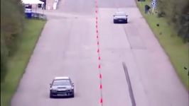 مسابقه دِرَگ BMW M6 vs Mitsubishi Lancer Evolution