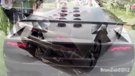 Lamborghini Sesto Elemento  Start Ups and On Road