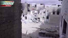 سوریه شناسایی مکان تروریستها هجوم سریع تانکها جوبر