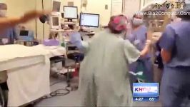 رقص جراح پرستار بیمار، بیمارستان سان فرانسیسکو قبل عمل