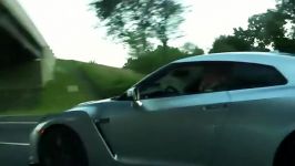 BMW M3 E92 vs Nissan GT R RACE ON HIGHWAY