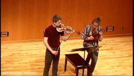 Allan Pettersson Sonata no. 6 and 7 played by Duo Gelland