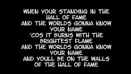 Hall of Fame  The Script .feat. will i am