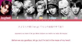 BTS  LET GO Color Coded LyricsEngRomKan