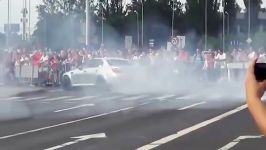 burnout BMW M5 E60 V10