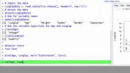 Correlation and Covariance in R R Tutorial 4.9