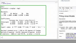 Linear Regression in R R Tutorial 4.10