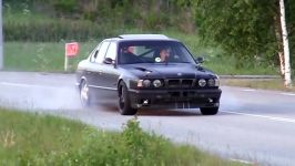 حرکات نمایشی زیبا BMW M5 TURBO