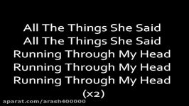 t.A.T.u  All The Things She Said Lyrics