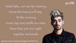 ZAYN  LET ME  OFFICIAL LYRICS VIDEO 2018