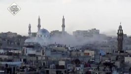 به توپ بستن مقبره خالد بن ولید توسط تروریستها