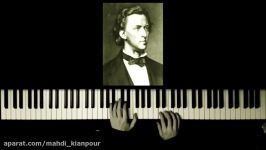 والس اثر زیبایی شوپن chopin Waltz in A minor پیانو