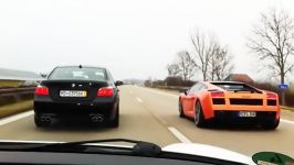 درگ Lamborghini Gallardo vs BMW E60 M5