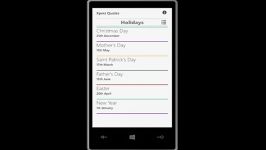 Quote of the day app integrated with Cortana