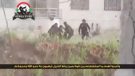 سوریه درعا هدشات تروریست توسط تک تیرانداز ارتش