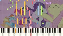 Flawless – My Little Pony FiM –Synthesia Piano Cover