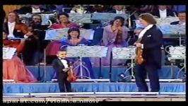 Andre Rieu 3 year old violinist Akim Camara 2005