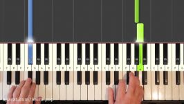 Yiruma  River Flows In You  SLOW  Piano Tutorial Easy  How to Play synthesia