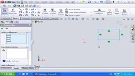 18 نحوه دوران دادن یک ترسیم در solidworks