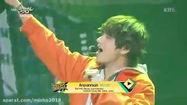 جرای Anpanman BTS در Music Bank