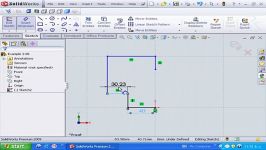 33 نحوه ساخت ترسیمات دو بعدی باز در solidworks