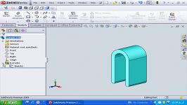 35 ویرایش نمایه ترسیم دوبعدی در solidworks