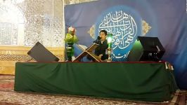 مقطع تلاوت سوره قمر قاری نوجوان سید جواد علمی