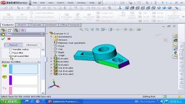 94 نحوه به کار گیری دستورfillet full round درsolidworks