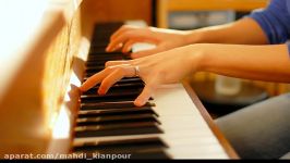 پیانو نوازی آهنگ راز دل Piano  Raze Del پیانو ایرانی