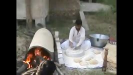 پخت نان محلى هندى