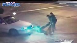کتک زدن راننده تاکسی چوب بیستبال