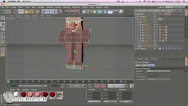 آموزش دینامیک پارچه در برنامۀ Cinema 4D.